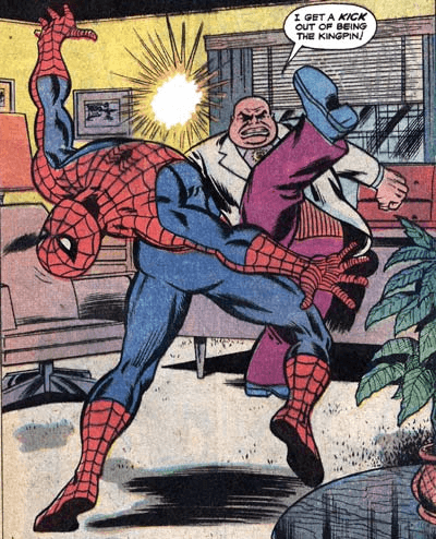 Kingpin Vs Spider-Man