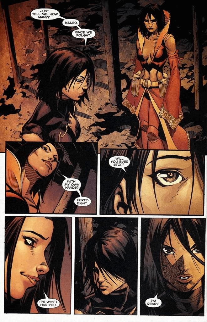 Batgirl (Cassandra Cain) vs Lady Shiva