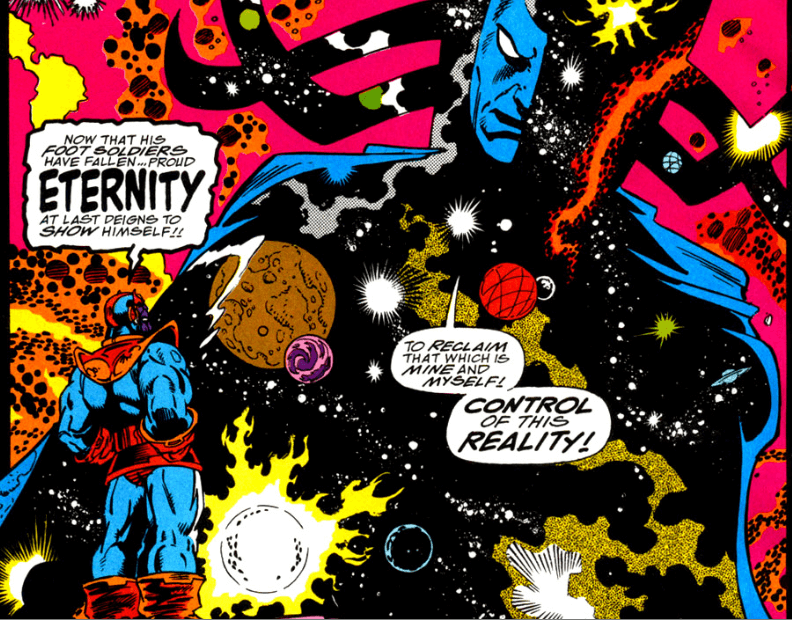 Thanos và Eternity