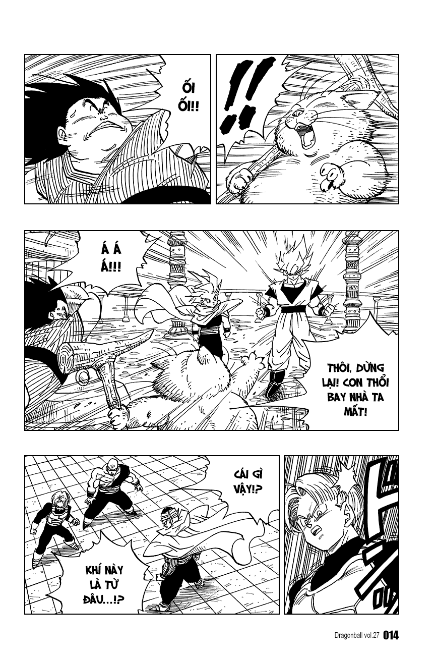 Goku xin nhận xét từ thần mèo về sức mạnh mới