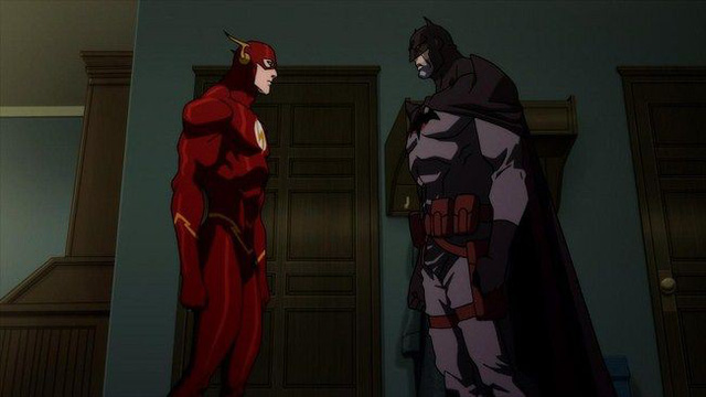 Flash đến tìm gặp Batman (cha)